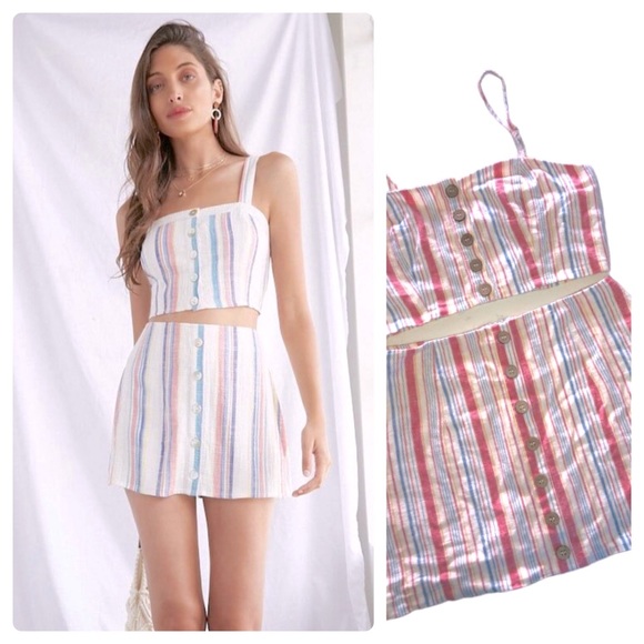 Forever 21 Dresses & Skirts - Forever 21 Skirt & Top Set M Top Small Skirt crop top and skirt